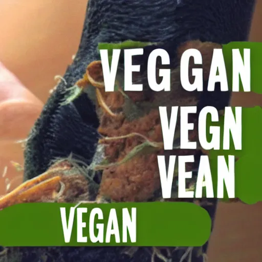 Image similar to A vegan