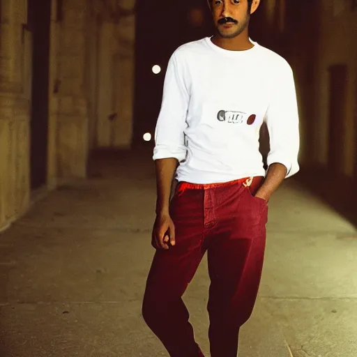 Image similar to alfred enoch photographed by nan goldin