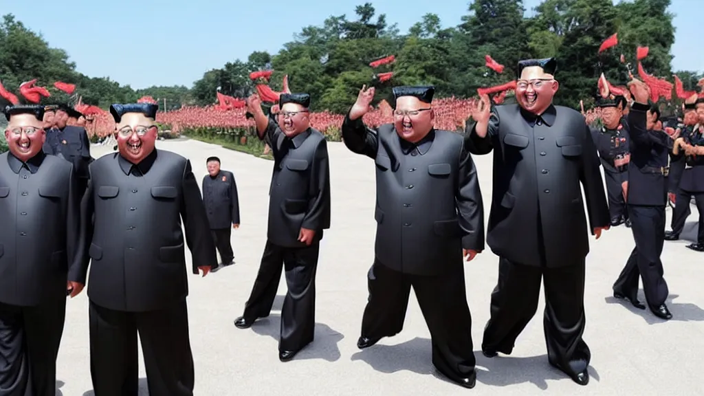 Prompt: Kim Jong-un invades united states