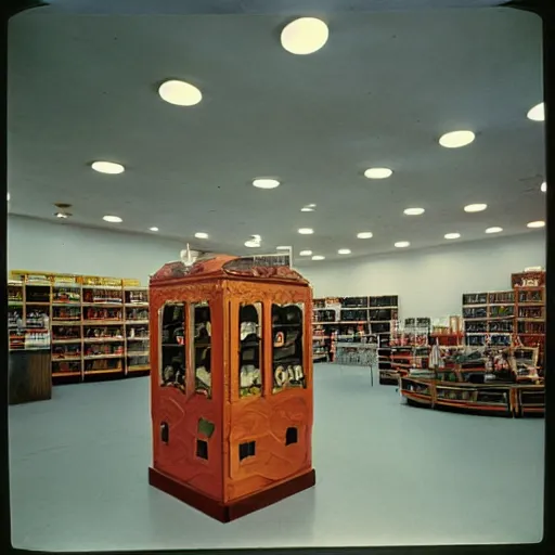 Image similar to Interior shot of a clock store by stanley kubrick, shot by 35mm film color photography