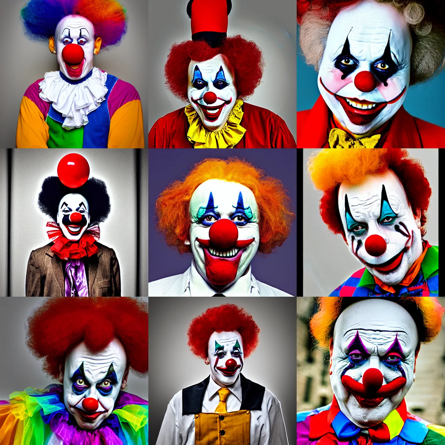 Image similar to clown