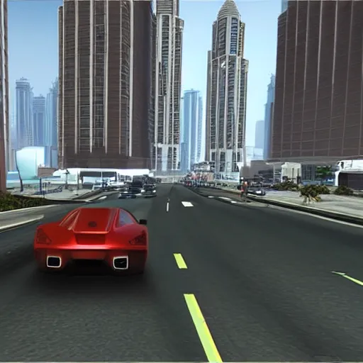 Image similar to gta : dubai, dynamic