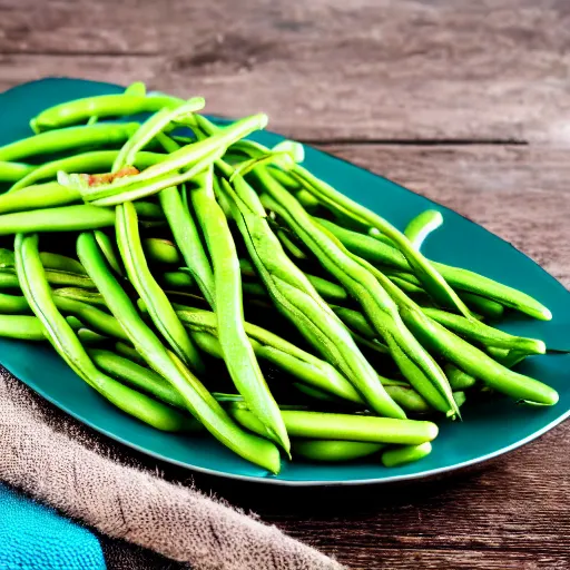 Prompt: a photo of a sandwich of green beans, professional, studio, 4 k