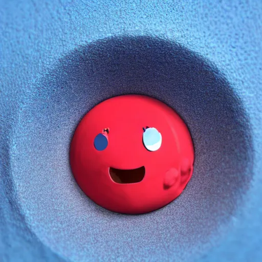 Image similar to the most cutest adorable happy picture of a blue ball face, key hole on blue ball, locklegion, key hole in face, keyhole covering the face, oversized keyhole, lock for face, keyhole faceial movement, chibi style, wooperlock, wooper lock, black keyhole face, adorably cute, enhanched, deviant adoptable, digital art Emoji collection