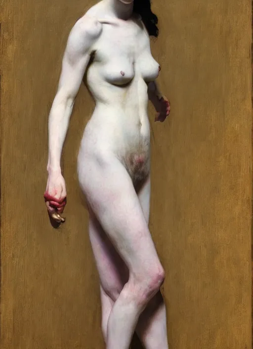 Image similar to stoya by jeremy lipking egon schiele gottfried helnwein