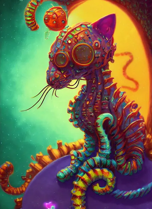 Prompt: cat seahorse fursona wearing headphones, autistic bisexual graphic designer, long haired attractive androgynous humanoid, coherent detailed video game character design, weirdcore voidpunk digital art by delphin enjolras, leonetto cappiello, simon stalenhag, louis wain, william joyce, amy sol, furaffinity, cgsociety, trending on deviantart