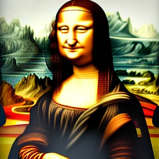 Image similar to dog mona lisa, highly detailed