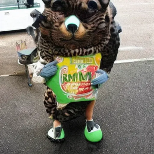 Image similar to the most random thing ever.