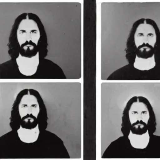 Image similar to Jesus Mugshot