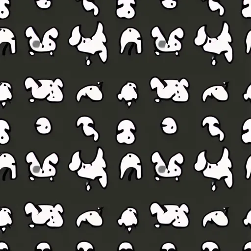 Image similar to random pig pattern 2d flat cell shaded
