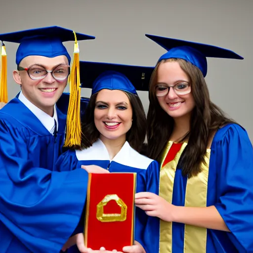 Prompt: Meg Griffin from Family Guy graduating college