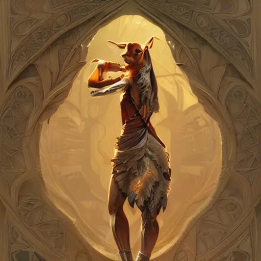 Image similar to Daxter, intricate, elegant, highly detailed, digital painting, artstation, concept art, matte, sharp focus, illustration, art by Artgerm and Greg Rutkowski and Alphonse Mucha