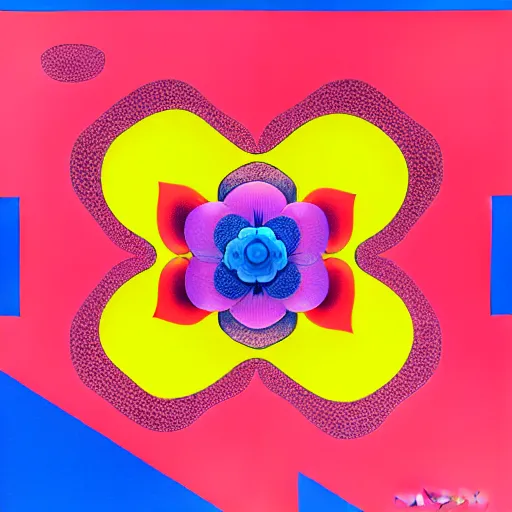 Image similar to isometric flower by shusei nagaoka, kaws, david rudnick, airbrush on canvas, pastell colours, cell shaded, 8 k