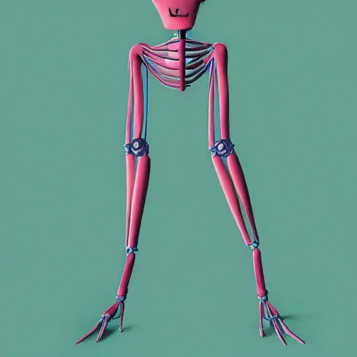 Image similar to human with legs instead of arms and arm instead of legs