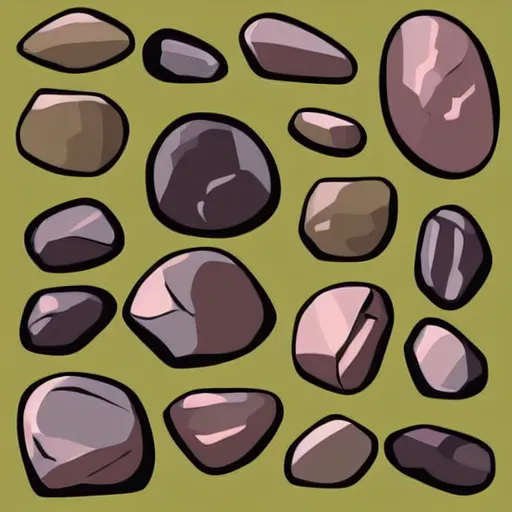 Image similar to boulder stones clipart vector design illustration. stones set. vector clipart print