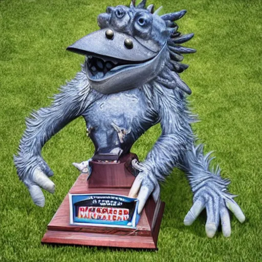 Image similar to trophy monster