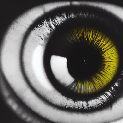 Image similar to film still of an eye, 8k,