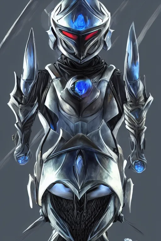 Image similar to helmet armor guardian destiny in witch queen illumination ray tracing hdr fanart arstation by sung choi robot ninja mask and eric pfeiffer and gabriel garza and casper konefal