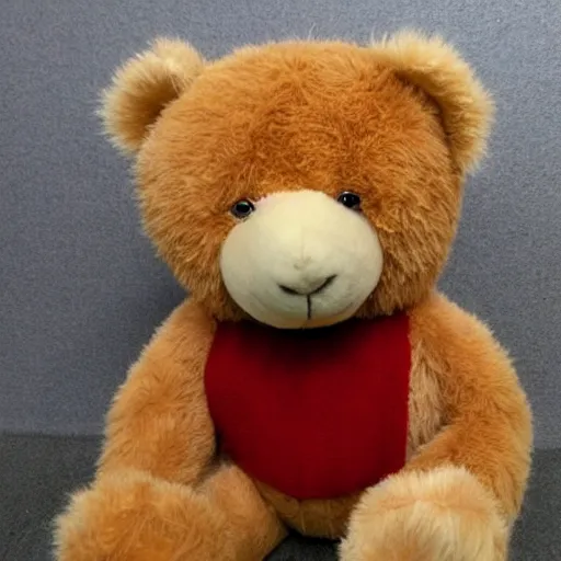 Prompt: ugliest teddy bear