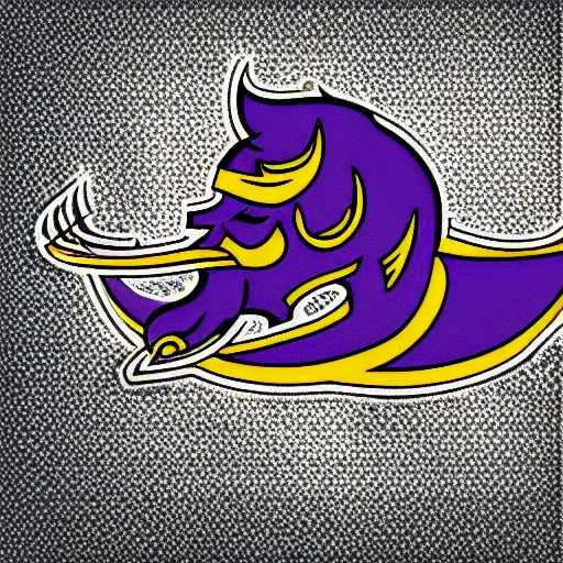 Prompt: nhl logo detailed vector vikings