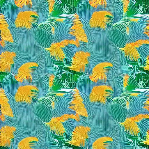 Image similar to exquisite fresh tropical rainforest print with beautiful and high resolution elements developed into seamless patterns