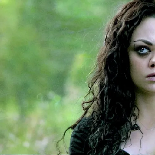 Image similar to A still of Mila Kunis as Bellatrix Lestrange in Harry Potter and the Order of the Phoenix (2007),