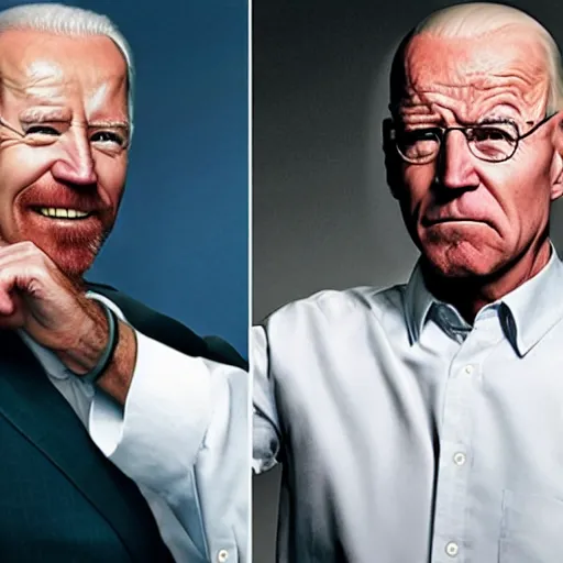 Prompt: Joe Biden as Walter White in Breaking Bad
