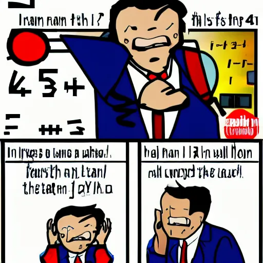 Prompt: if ironman is math teacher