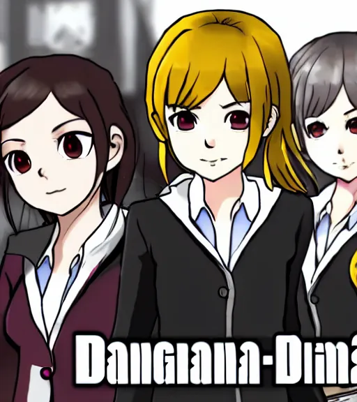 Prompt: emma watson in danganronpa