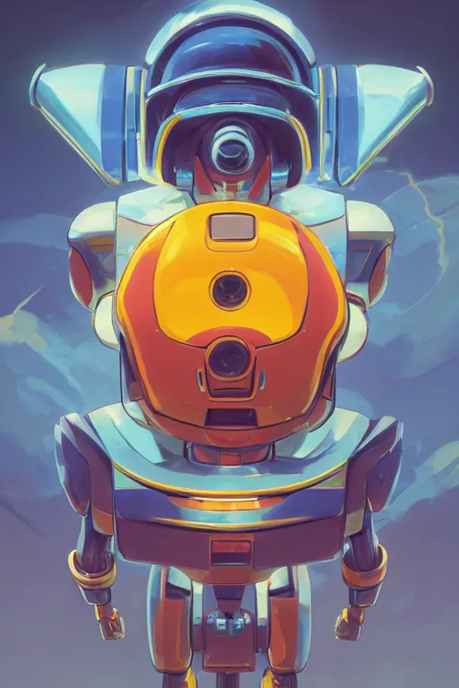 Image similar to metabots medabots medarotto medarot robot minimalist comics helmet mask neon cybereye, behance hd by jesper ejsing, by rhads, makoto shinkai and lois van baarle, ilya kuvshinov, rossdraws global illumination ray tracing hdr radiating a glowing aura