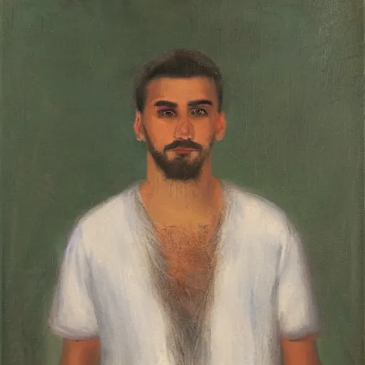 Prompt: portrait of an average bulgarian male