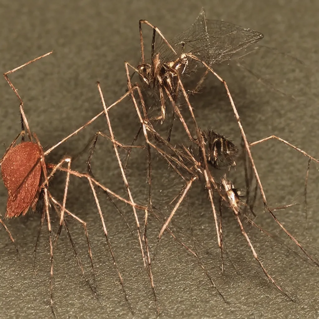 Image similar to a horrifying mosquito