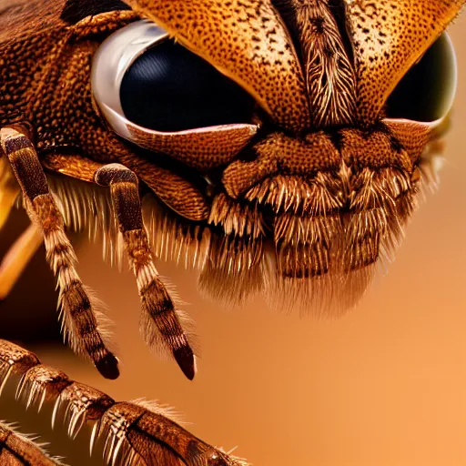 Image similar to camel spider close - up, nature photography, ultrarealistic, intricate details, 8 k.