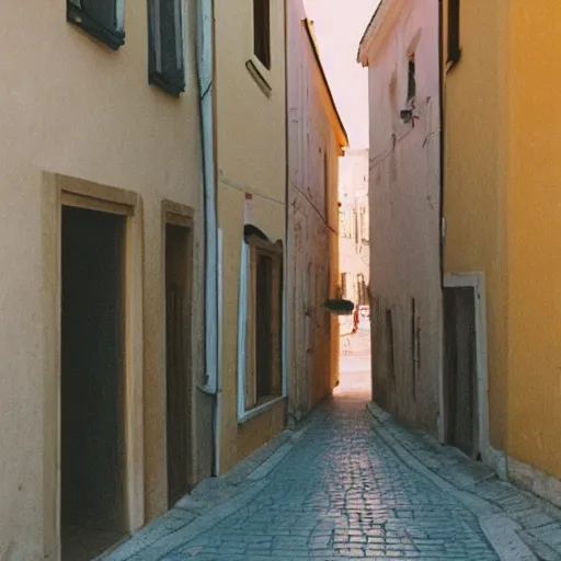 Prompt: portra 8 0 0 street photography in croatia