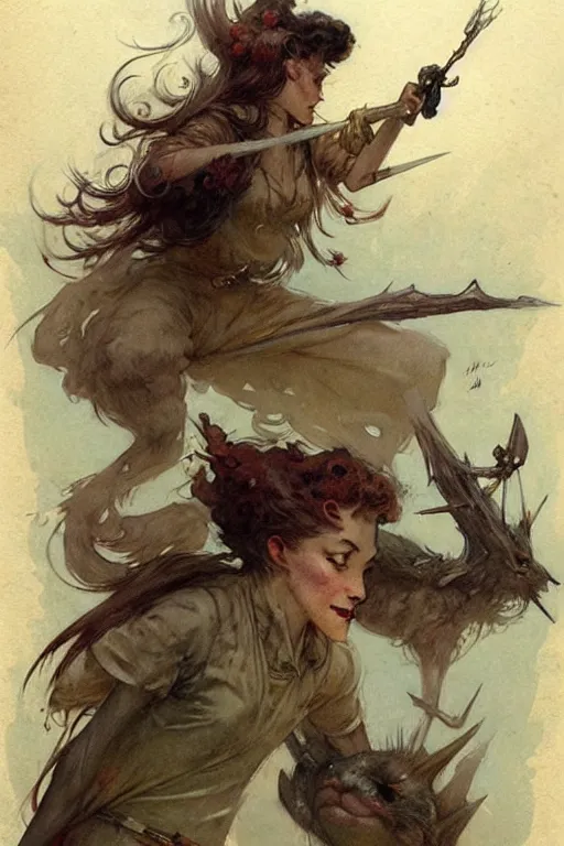 Image similar to ( ( ( ( ( 1 9 5 0 s pulp high fantasy magazine. muted colors. ) ) ) ) ) by jean - baptiste monge!!!!!!!!!!!!!!!!!!!!!!!!!!!!!!