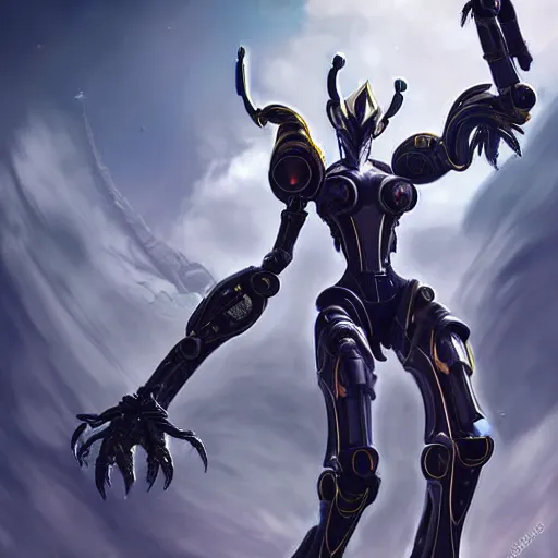 Image similar to highly detailed exquisite warframe fanart, worms eye view, looking up at a giant 500 foot tall beautiful saryn prime female warframe, as a stunning anthropomorphic robot female dragon, sleek smooth white plated armor, unknowingly posing elegantly over your view, you looking up from the ground between the magnificent towering robotic legs, cute robot dragon head far up in the sky, you're nothing but a speck to her, proportionally accurate, anatomically correct, sharp claws, two arms, two legs, robot dragon feet, camera close to the legs and feet, giantess shot, upward shot, ground view shot, leg and thigh shot, epic shot, high quality, captura, realistic, professional digital art, high end digital art, furry art, macro art, giantess art, anthro art, DeviantArt, artstation, Furaffinity, 3D realism, 8k HD render, epic lighting, depth of field