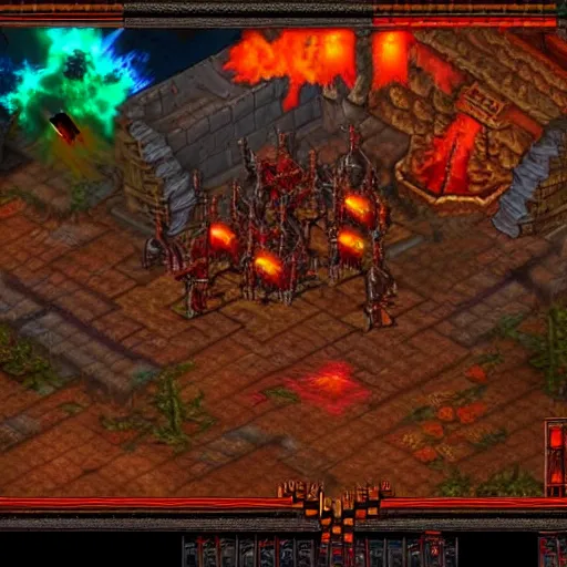 Image similar to diablo 1 by blizzard entertainment