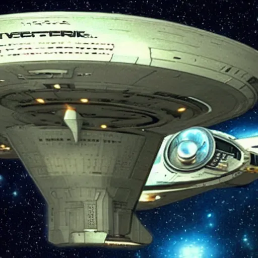 Image similar to star trek uss enterprise