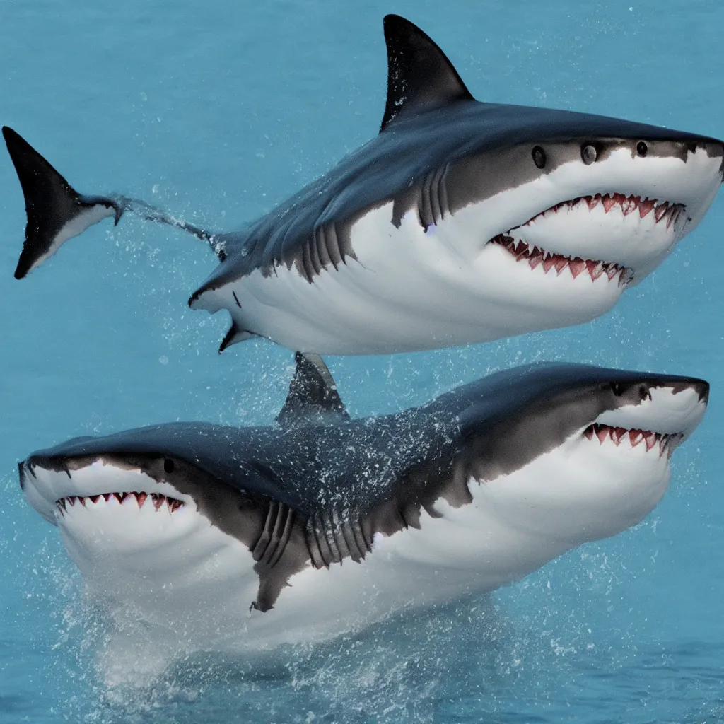 Image similar to killer shark, hyper realistic, sharp focus