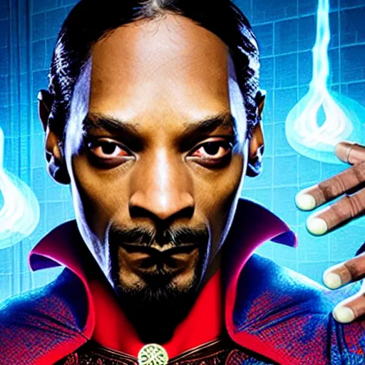 Image similar to snoop dogg as doctor strange, marvel cinematic universe, 2 k photo