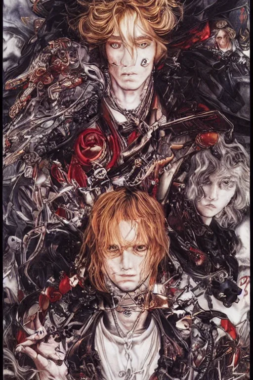 Image similar to a portrait of a character, by Ayami Kojima