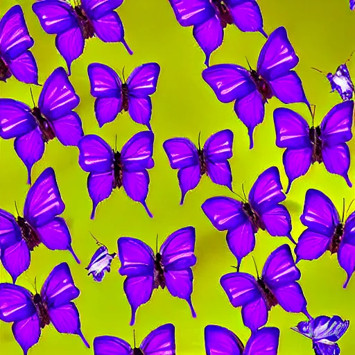 purple butterflies Stable Diffusion OpenArt