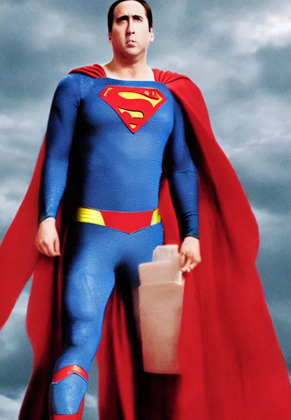 Superman: Nicolas Cage comparirà in una copertina DC con il costume dell' Uomo d'Acciaio