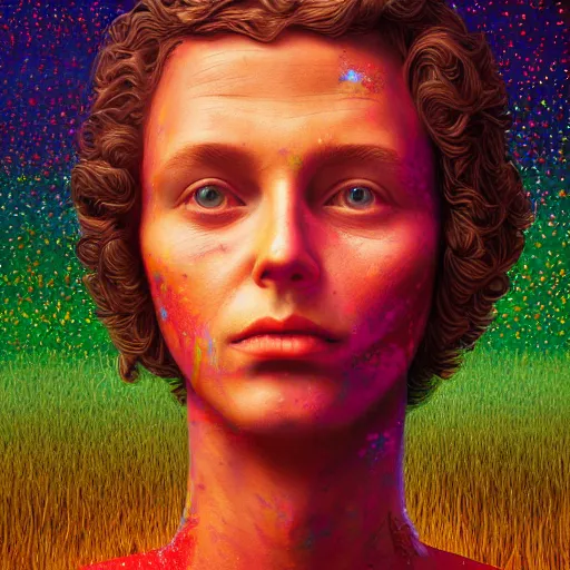 Prompt: i don't have an idea for a prompt, do you? masterpiece. accidentally tripping on dmt and acid, psychedelic experience, overwhelming psychosis of self realization and burning awakening, ultra high definition, unreal engine 5, hyperrealism, masterpiece composition, by casey weldon, barclay shaw 8 k photorealistic