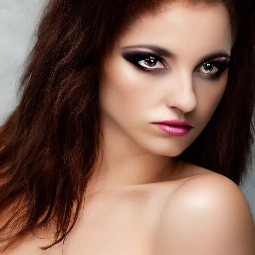 Image similar to Dominique Mcelligott, seductive gaze, 8k, professional photography, cinematic studio shot