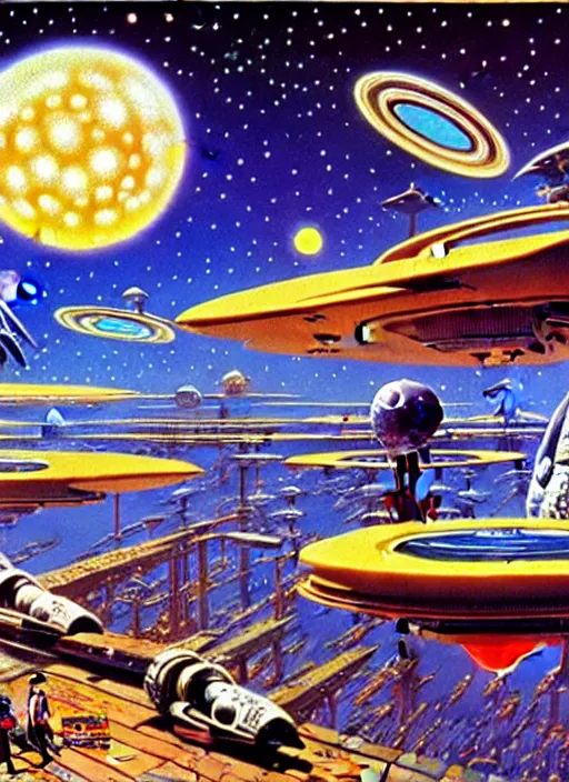 Image similar to photorealistic image of a retro futurism, solarpunk, biopunk, naturecore, by robert mccall