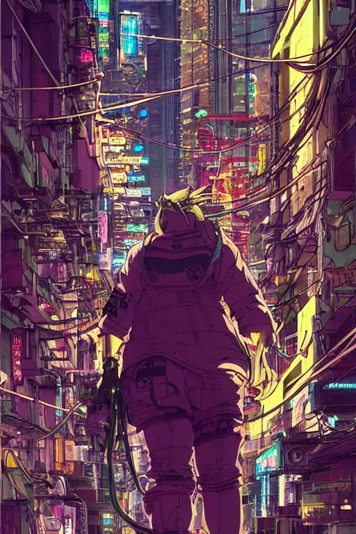 Image similar to beautiful cyberpunk anime style illustration of Shrek Shrek Shrek (!!!!) seen in a tech labor with her back open showing a complex mess of cables and wires, by masamune shirow and katsushiro otomo, studio ghibli color scheme