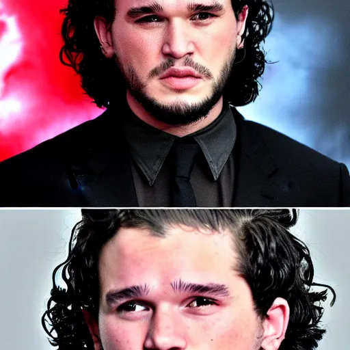 Image similar to kit harrington playing anakin skywalker in the star wars movies