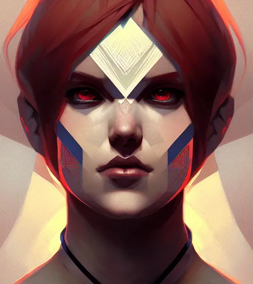 Image similar to symmetry ( anders from dragon age ) ultra detailed, intricate, dynamic lighting, digital art, anime, digital painting, art station, wlop, sharp focus, illustration, art by artgerm and greg rutkowski and alphonse mucha