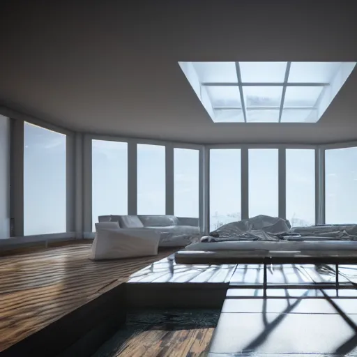 Prompt: skylight with led strip lighting surround, realistic, wide shot, octane render, house and home, home and garden, hyper realistic, high quality, highly detailed, hd, beautiful, cinematic, 8 k, unreal engine,